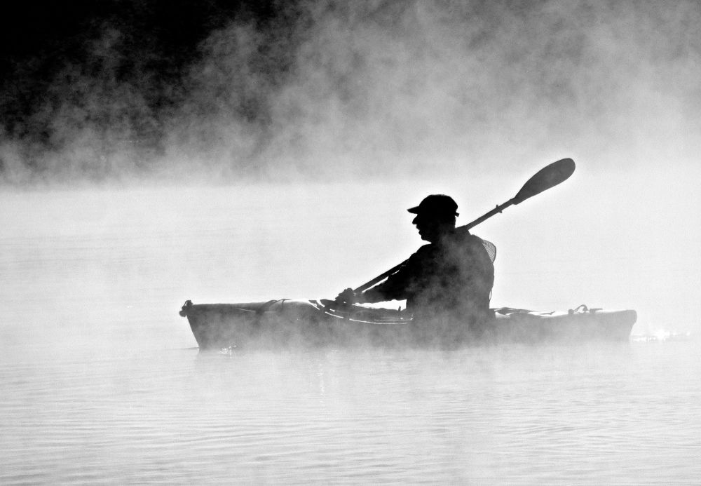 morning paddle   gordon daniels