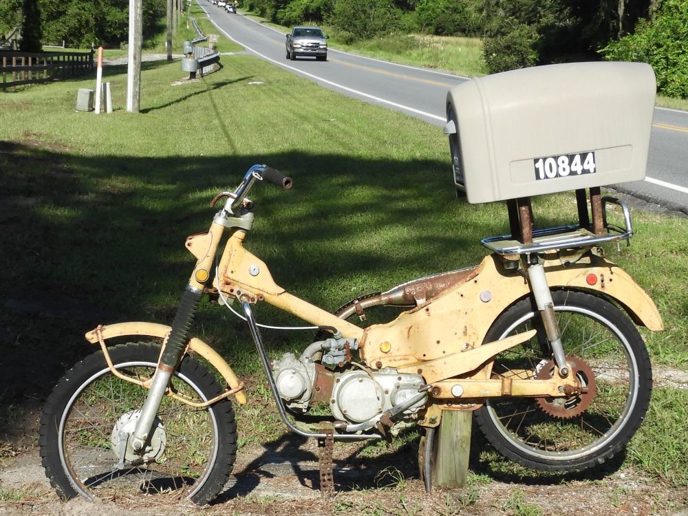 motorcycle mailbox Lloyd Howell